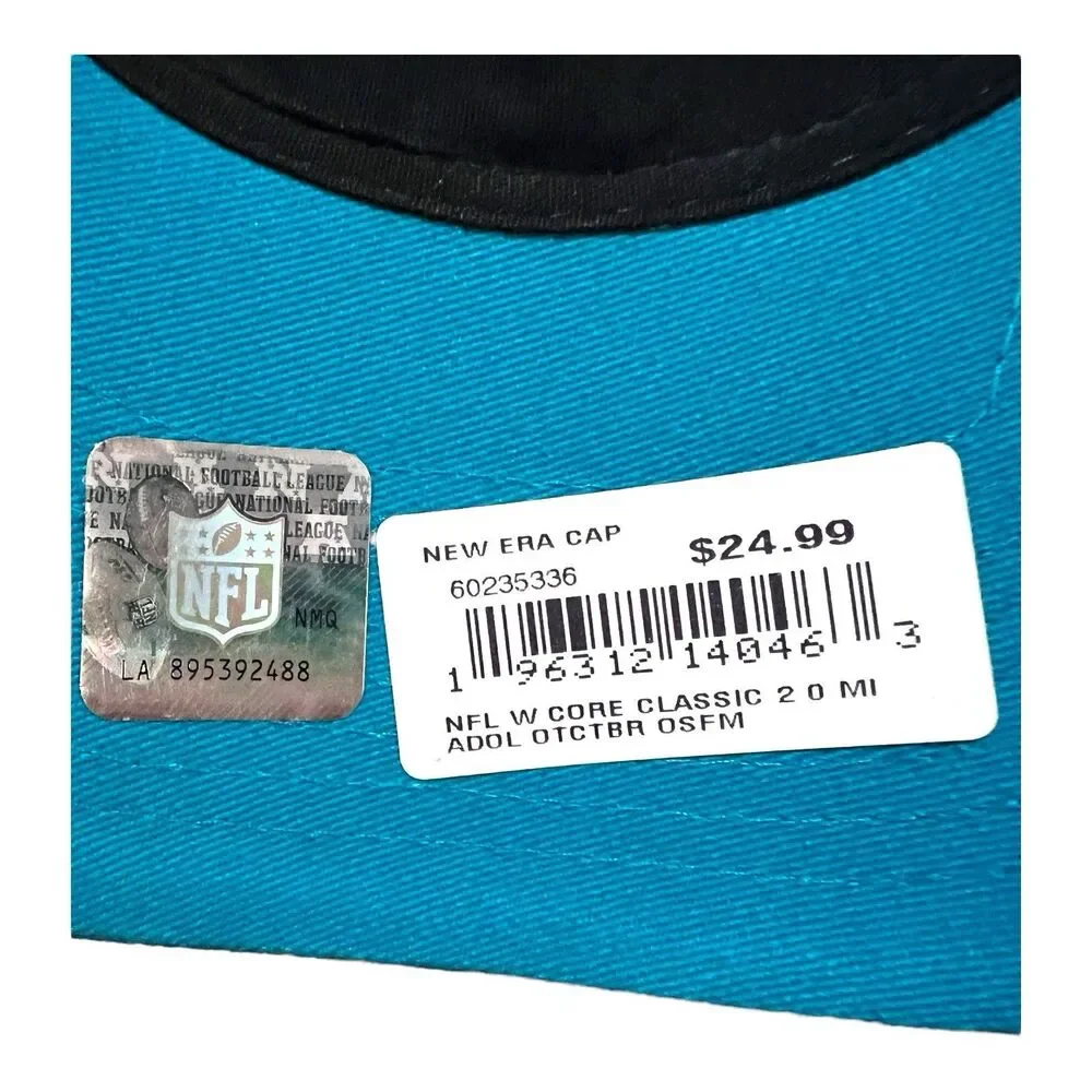 Miami Dolphins Football Official New Era 9Twenty Women’s NFL Adjustable Hat Cap